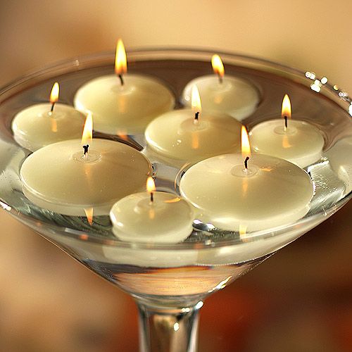 Centerpiece Idea .. Really Large Martini Or Wine Glass (from AC Moore